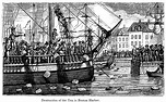 The Boston Tea Party, 1773 Photograph by Granger