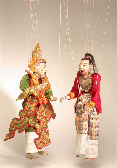 String Puppets Burma Myanmar Object Lessons Ceremony