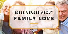 33+ Bible Verses About Family - Bible Scriptures About Family & Love