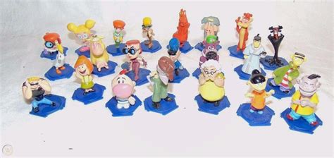 Rare Discontinued Cartoon Network Set All 22 Mini Figures Hanna Barbera