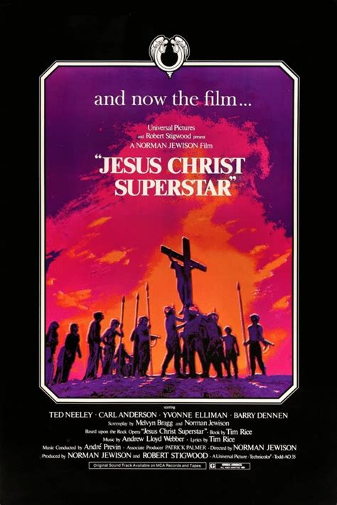 Jesus Christ Superstar 1973 By Norman Jewison