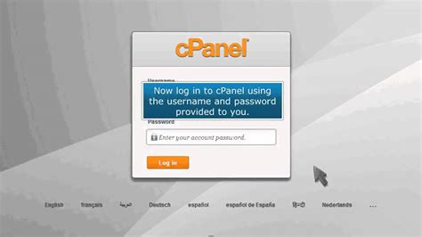 How To Login To Cpanel Youtube