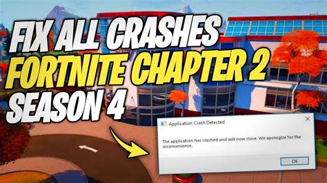 FORTNITE APPLICATION CRASH FIX GUIDE Application Hang Detected YouTube