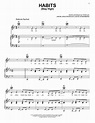 Tove Lo "Habits (Stay High)" Sheet Music Notes | Download Printable PDF ...
