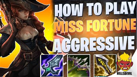 Wild Rift How To Play Miss Fortune Super Agressive Miss Fortune