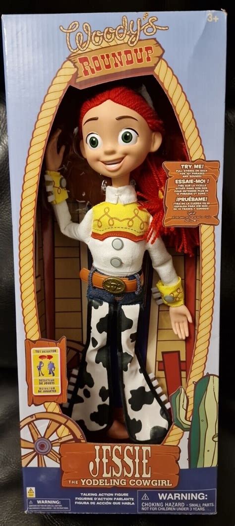 Disney Store Jessie Interactive Talking Action Figure Toy Sealed Ebay