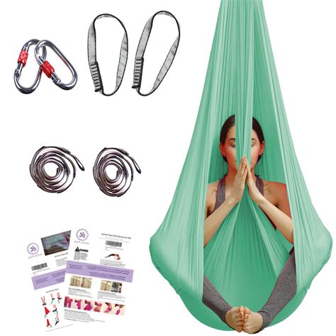 Buy Aum Active Aerial Yoga Hammock Premium Aerial Silk Yoga Swing For Antigravity Yoga