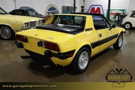1975 Fiat X19 California Yellow Coupe 13l 4 Cylinder 40223 Miles For