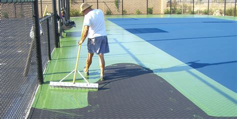 Tennis Court Resurfacing Basketball Court Repair Contractor