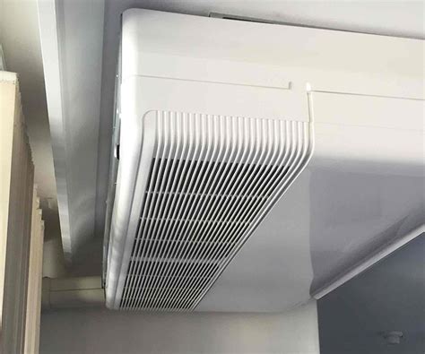 For venting portable air conditioners into 9' drop ceilings with standard 24 by 24 or 24 by 48 panels. Ceiling Mounted Air Conditioner, Ceiling Cassette Air Con ...
