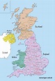 Tolle Landkarten Großbritannien - Vereinigtes Königreich
