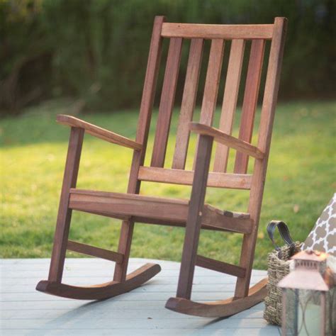 Belham Living Richmond Heavy Duty Outdoor Wooden Rocking Chair