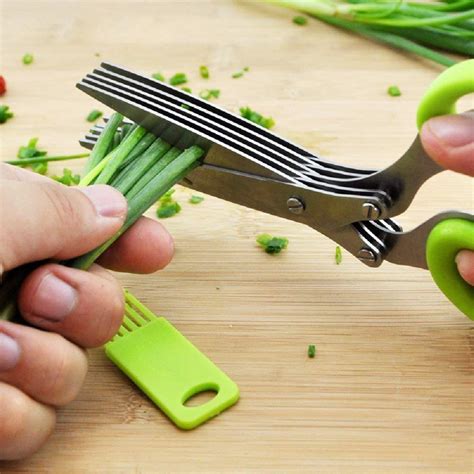 5 Blade Vegetable Stainless Steel Herbs Scissor At Rs 110piece 5
