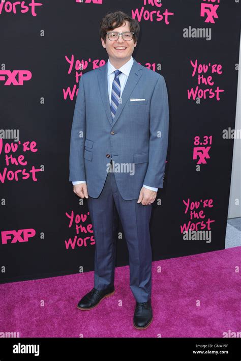 Los Angeles August Allan Mcleod At The Premiere Of Fx S You Re