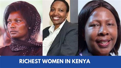 Top 10 Richest Women In Kenya 2023 Liststripe