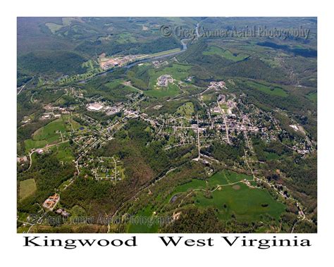 Aerial Photo Of Kingwood West Virginia America From The Sky