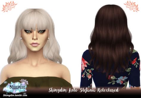 Ts4 Anto Stefania Sims 4 Womens Hairstyles Hair Styles