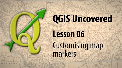 Qgis Lesson Customising Map Markers Youtube