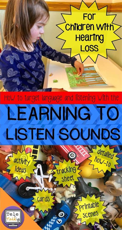 Your therapist will be able to devise a treatment. Learning to Listen Sounds for Children with Hearing Loss ...