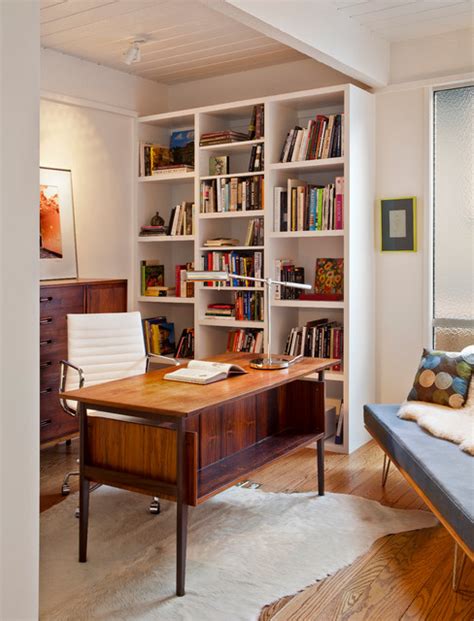 16 Spectacular Mid Century Modern Home Office Designs For A Retro Feel
