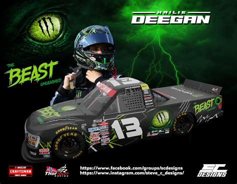 Hailie Deegan Thorsport 2023 Monster Beast Unleashed F150 Concept