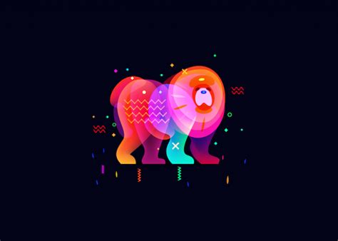 Vibrant Dream Like Illustrations Made With Gradients And Blend Modes