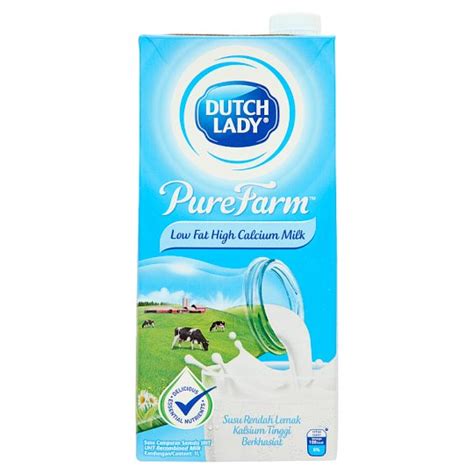 Get full nutrition facts for other dutch lady products and all your other favorite brands. Dutch Lady Pure Farm Low Fat High Calcium Milk 1L - Tesco ...