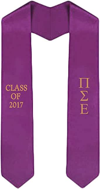 Pi Sigma Epsilon Graduation Sash Stole Clothing