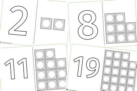 Free Number Formation Early Years Eyfs Printable Resource — Little