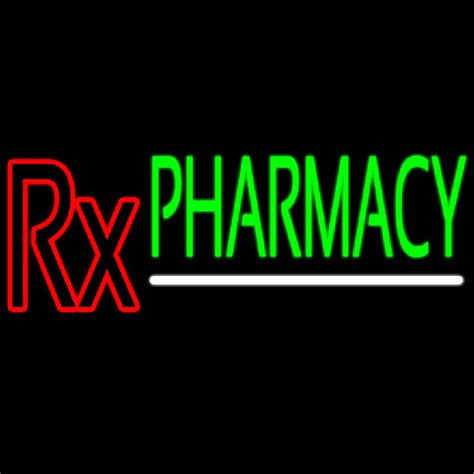 Custom Pharmacy Logo Neon Sign Usa Custom Neon Signs Shop Neon