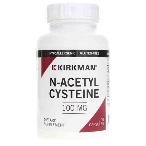 N Acetyl Cysteine 100 Mg Kirkman
