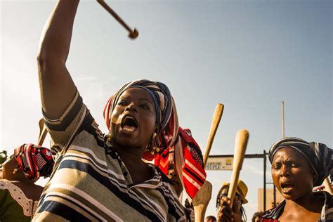 News In The Humanosphere Protests In Burkina Faso