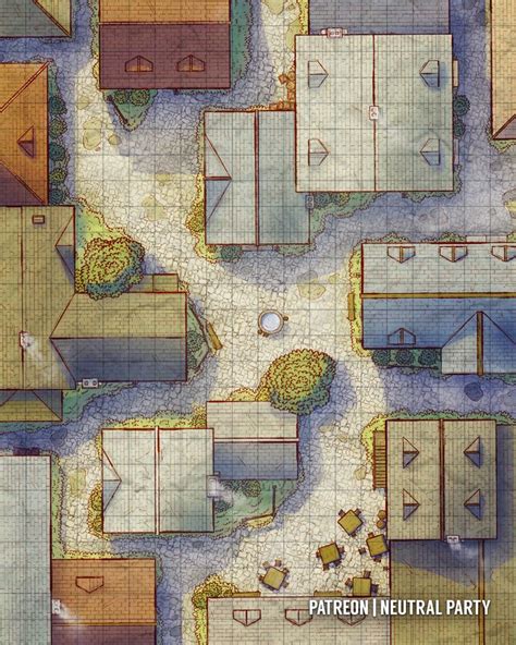 50 Battlemaps By Neutral Party Fantasy City Map Fantasy Map
