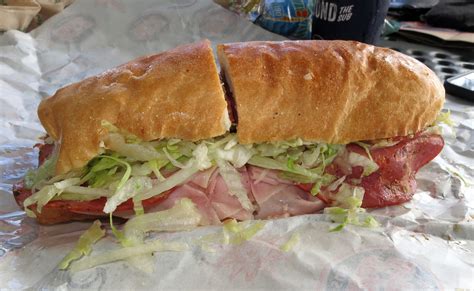 It includes cold and hot subs, wraps, kid's meals, sides, desserts. First Byte: Jersey Mike's Subs - Tasty Island