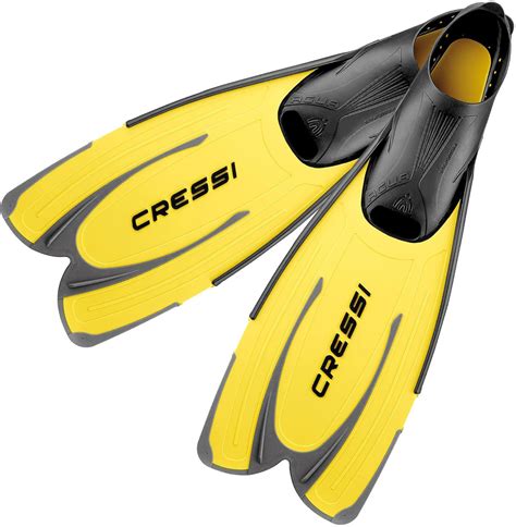 Cressi Agua Adult Long Fins For Swimming And Snorkeling Made In Italy