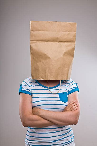 Royalty Free Human Head Embarrassment Bag Bizarre Pictures Images And