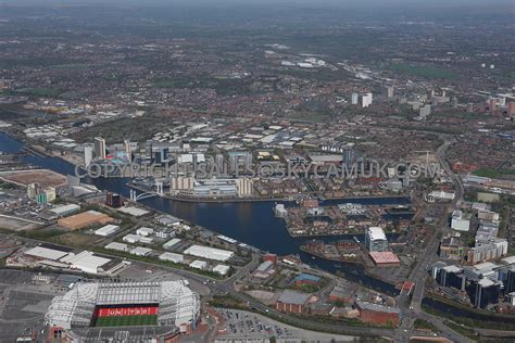 Aerial Photography Of Manchester Aerial Photograph Of The Salford Quays