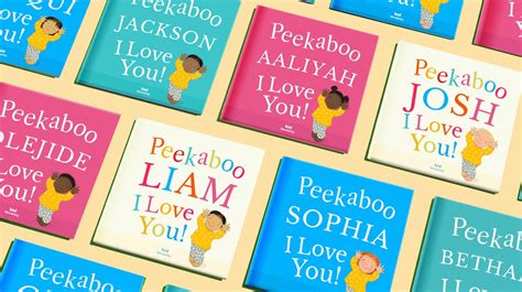 Peekaboo I Love You Personalised Peekaboo Book Wonderbly