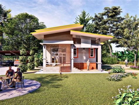 Petite Thai Design Bungalow With Two Bedrooms And Two Bathrooms Pinoy