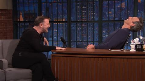 Late Night With Seth Meyers On Twitter Rickygervais Is Open To A