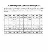 Photos of Swim Training Schedule Beginner