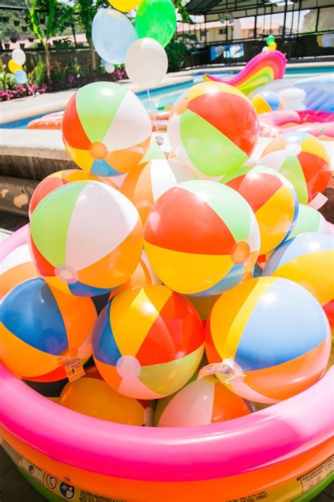 Kara S Party Ideas Surf Summer Birthday Pool Party Kara S Party Ideas