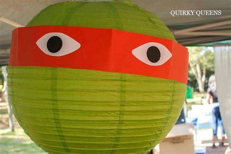 Paper Lanterns At A Teenage Mutant Ninja Turtles Birthday Party See