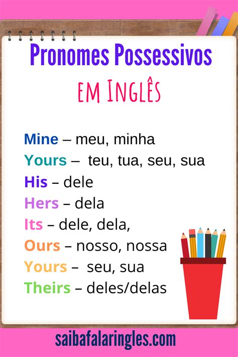 Complete As Frases Os Pronomes Pessoais Em Ingl S Educa