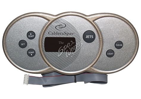 Caldera Spa Topside Control Panel 2002 2005 Paradise Series Replacement The Spa Works