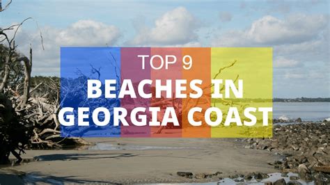 Top 9 Best Beaches In Georgia Coast Youtube