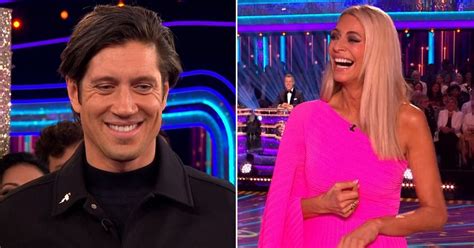Bbc Strictly Come Dancing Fans Go Wild Over Vernon Kays Intimate