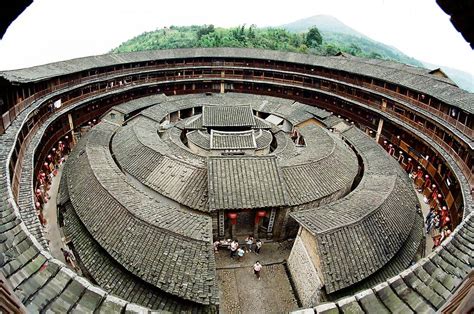 The Chengqilou Nicknamed The King Of Tulou Is One Of The Fujian