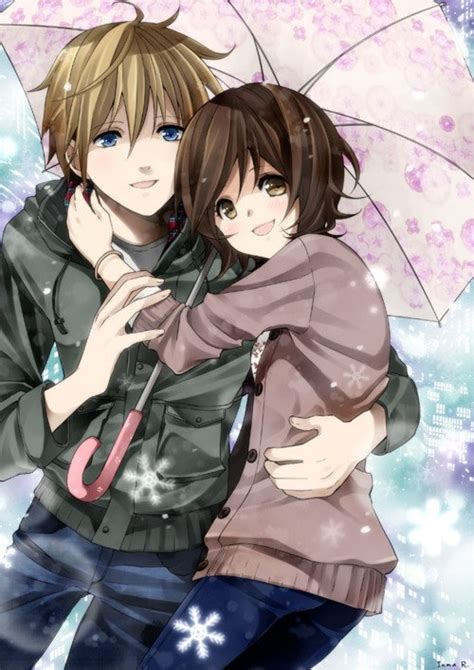 Anime Couple Terpisah Pinterest Cute