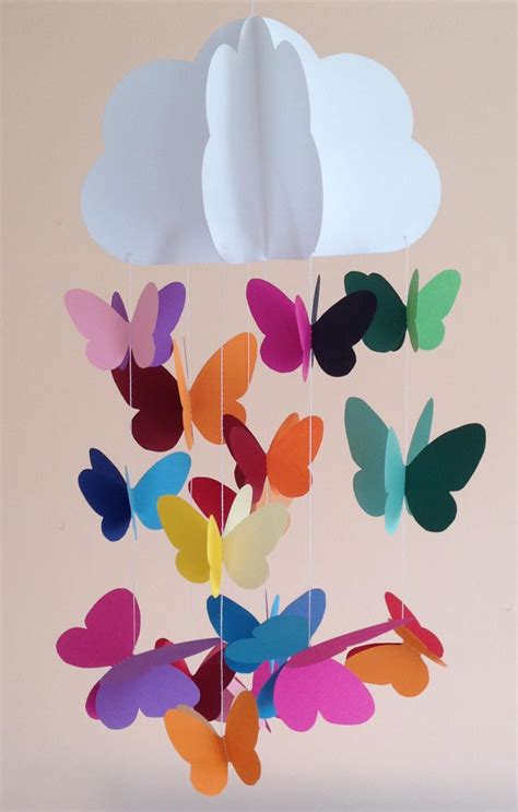 Baby Crib Mobile Nursery Mobile Decorative Hanging For Etsy Flores